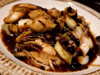 Fukurin - ５皿目：牡蠣の豆鼓炒め
