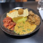 Gedara - 料理写真:ランチライス&カレーセット