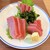さくら食堂 - 料理写真:刺身3点盛り(マグロ・ブリ・カツオ))