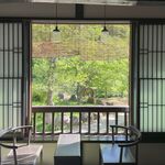 貝掛温泉 - 部屋からの新緑