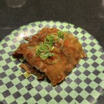 にぎり長次郎 - 炙り牛カルビ照りマヨ/190円♪