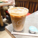 マクドナルド - Mcアイスカフェラテ M、320円。