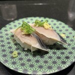 にぎり長次郎 - 〆鯖/270円♪