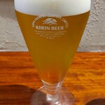 灼味噌らーめん 八堂八 - ランチビール 450円