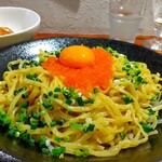 灼味噌らーめん 八堂八 - 味噌まぜそば(スープ付)ひと口飯付 1500円
