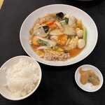 Sutsunresutoranchin - 八宝菜定食