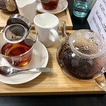 tea and scone RF CAFE - アッサムティー(800円)