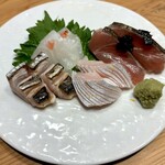 Sushinanao - お造り四種盛り 1860円