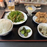 福興楼 - 青椒肉絲定食