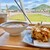 時とまるudon - 料理写真:「冷かけ」小（380円）+「海老と貝柱入りかき揚げ」（380円）_2024年5月