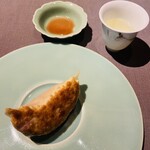 茶禅華 - 桜蝦餃子＆ティーペアリング01