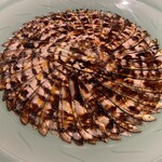 茶禅華 - 雲白肉片（薄切り豚肉・茄子の蒸し物 香味ソース）