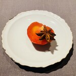 茶禅華 - 口直し（トマト香辛料シロップ漬け）