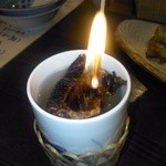 松乃井 - ヒレ酒