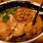 Memba Hamatora - 鶏白湯味噌　味玉