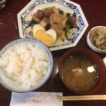 Chuuka Fuuka Teiryourifu-Min - 豚肉の梅干し煮定食　税込1300円
