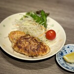 Oyama Chicken Grilled on a Net