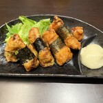 個室ダイニング すず屋 - イカのすり身海苔巻き