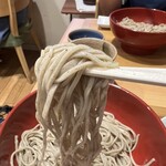 Juu Wari Mai Soba Chuu An - しなやかな十割そば。ボソボソしてないのでスルスルイケる。