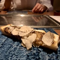くずし鉄板 あばぐら 神田店 - このトーストがくそうまい