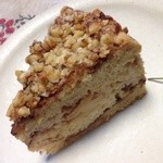 スローカフェマハロ - りんごとクルミのケーキ