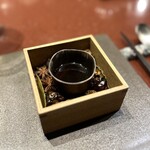中華寝台 - まずは、プーアル茶で胃袋を温めて。