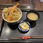 そば処 そば扇 - ミニ天丼（¥700）