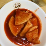 Heijou Reimen Shokudouen - 平壌冷麺 カクテキ別皿盛