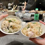 居酒屋 うちやま - 土鍋飯 真鯛と三つ葉の炊き込み