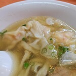 日陰 - 海老ワンタンメン