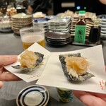 居酒屋 うちやま - 海苔天 帆立