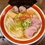 lamb meets ramen - 「しょうゆ羊らぁ麺(950円)+特トッピング(650円)」です