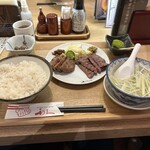 Gyutan Sumiyaki Rikyuu - 牛タン定食