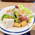 Suteki Gasuto - 1回目のサラダバー
                      豆腐とかあるんですよ(⃔ ꒪꒳꒪̟ )⃕↝