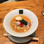 French Noodle Factory - オマール海老のトマトクリームラーメン