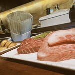 新橋 鉄板焼 ぷらちな FISH&MEAT - 