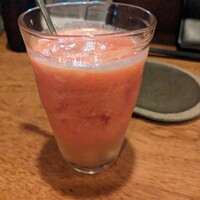 鶏一途 - トマトのフレッシュサワー飲んじゃった