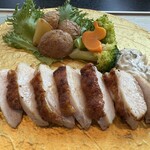 Nagoya Ko-Chin Teppan Sakaba Torishige - チキンブリアンのフィレステーキ　