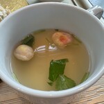Nagoya Ko-Chin Teppan Sakaba Torishige - スープ