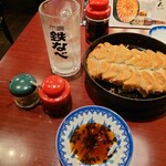 小倉鉄なべ - 鉄なべ餃子&ゼロボール♪