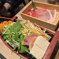 黄金出汁しゃぶと江戸前寿司 肉のあさつ 梅田お初天神店 - 