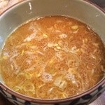 めんさいぼう 五郎左 - つけ麺のつけ汁