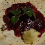 嘉門 - ミンク鯨の刺し身