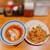えびす飯店 - 料理写真:スタミナ焼肉飯 + 半らーめんセット ¥1,000(税込)