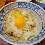 とんかつは飲み物。 - たまごソースかつ丼（大盛）990円（惣菜３種類まで無料、ご飯大盛無料）