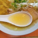 日陰 - 海老ワンタンメン