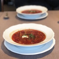 Russian Restaurant ROGOVSKI 銀座 - ウクライナボルシチ