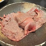 puraibe-tokoshitsunikubaruba-demba-den - さしとろ(肉寿司)