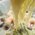 正龍 - 海老うま煮ソバ（塩味）