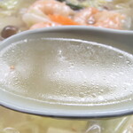 正龍 - 海老うま煮ソバ（塩味）